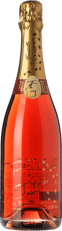 19,95 € | Rosé sparkling Perelada Torre Galatea Brut D.O. Cava Catalonia Spain Monastrell, Pinot Black, Trepat Bottle 75 cl
