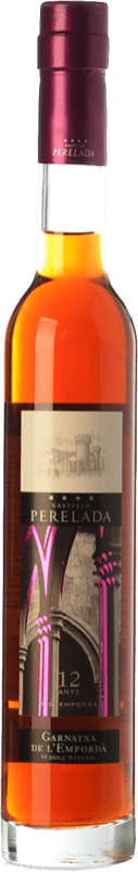 33,95 € Kostenloser Versand | Süßer Wein Perelada Garnatxa Reserve D.O. Empordà 12 Jahre Halbe Flasche 37 cl