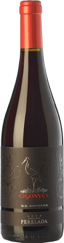 11,95 € Бесплатная доставка | Красное вино Perelada Cigonyes Молодой D.O. Empordà