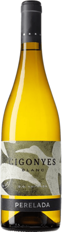 7,95 € Free Shipping | White wine Perelada Cigonyes D.O. Empordà Catalonia Spain Macabeo, Sauvignon White Bottle 75 cl