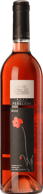 5,95 € | Rosé wine Perelada Joven D.O. Empordà Catalonia Spain Tempranillo, Merlot, Grenache Bottle 75 cl