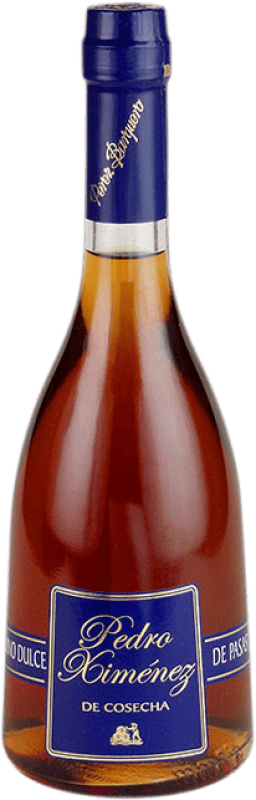 23,95 € Kostenloser Versand | Süßer Wein Pérez Barquero Cosecha D.O. Montilla-Moriles Medium Flasche 50 cl