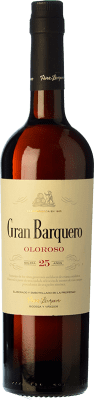 Бесплатная доставка | Крепленое вино Pérez Barquero Gran Barquero Oloroso D.O. Montilla-Moriles Андалусия Испания Pedro Ximénez 75 cl