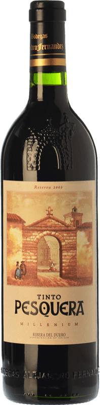 81,95 € Бесплатная доставка | Красное вино Pesquera Millenium Резерв D.O. Ribera del Duero