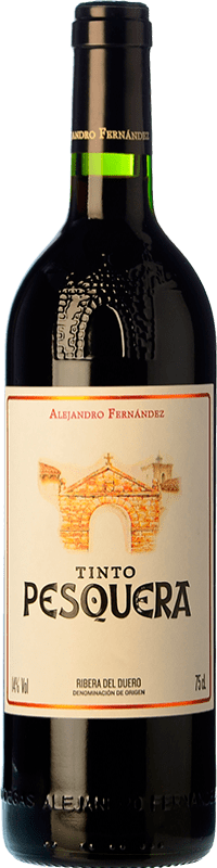 37,95 € | 红酒 Pesquera 预订 D.O. Ribera del Duero 卡斯蒂利亚莱昂 西班牙 Tempranillo 75 cl