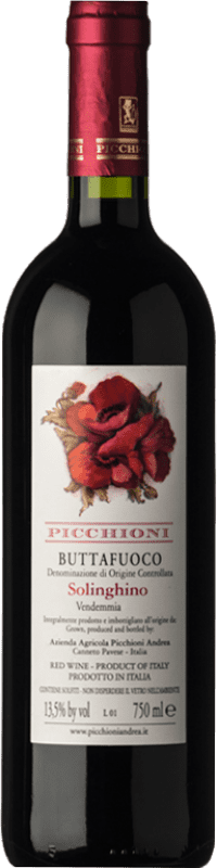 14,95 € | Vinho tinto Picchioni Buttafuoco Luogo della Cerasa D.O.C. Oltrepò Pavese Lombardia Itália Barbera, Croatina, Vespolina 75 cl