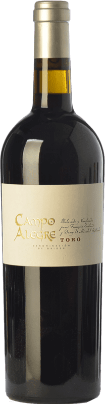 18,95 € | Red wine Piedra Negra François Lurton Campo Alegre Crianza D.O. Toro Castilla y León Spain Tinta de Toro Bottle 75 cl