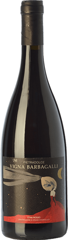 119,95 € | Red wine Pietradolce Rosso Vigna Barbagalli D.O.C. Etna Sicily Italy Nerello Mascalese Bottle 75 cl