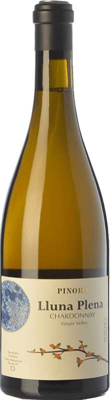 22,95 € Free Shipping | White wine Pinord Lluna Plena Crianza D.O. Penedès Catalonia Spain Chardonnay Bottle 75 cl
