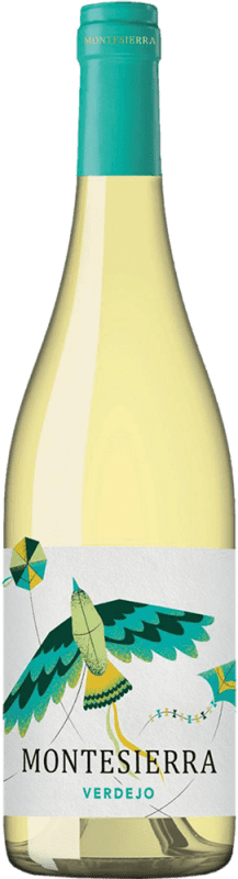 6,95 € | Vinho branco Pirineos Montesierra Jovem D.O. Somontano Aragão Espanha Macabeo, Chardonnay 75 cl