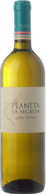 Бесплатная доставка | Белое вино Planeta La Segreta I.G.T. Terre Siciliane Сицилия Италия Viognier, Chardonnay, Fiano, Grecanico 75 cl