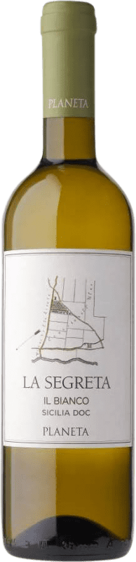 9,95 € | Vin blanc Planeta La Segreta Bianco I.G.T. Terre Siciliane Sicile Italie Viognier, Chardonnay, Fiano, Grecanico Dorato 75 cl