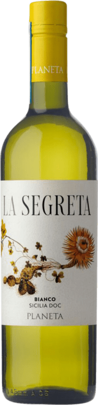 12,95 € | Vinho Branco Planeta La Segreta I.G.T. Terre Siciliane Sicília Itália Viognier, Chardonnay, Fiano, Grecanico 75 cl