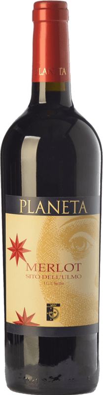 36,95 € 免费送货 | 红酒 Planeta Merlot Sito dell'Ulmo I.G.T. Terre Siciliane