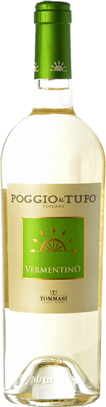8,95 € Kostenloser Versand | Weißwein Poggio al Tufo Tommasi D.O.C. Maremma Toscana