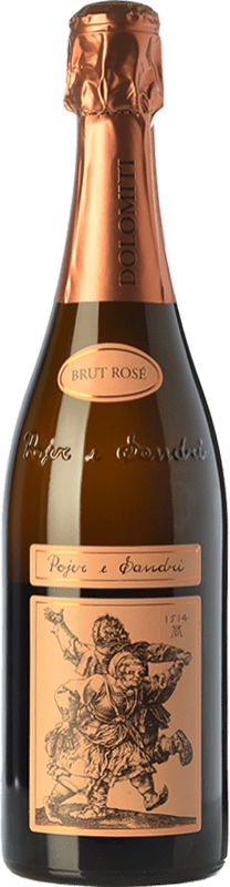 29,95 € Envio grátis | Espumante rosé Pojer e Sandri Rosé Brut I.G.T. Vigneti delle Dolomiti