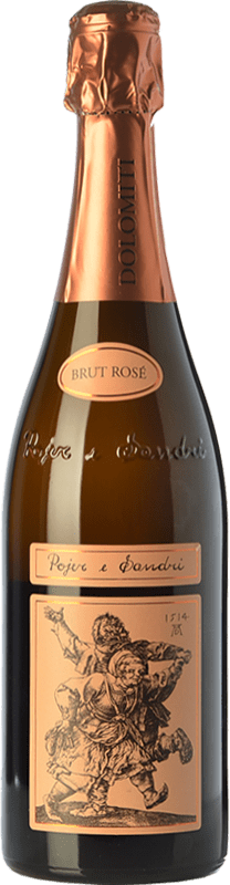 36,95 € | 玫瑰气泡酒 Pojer e Sandri Rosé 香槟 I.G.T. Vigneti delle Dolomiti 特伦蒂诺 意大利 Pinot Black, Chardonnay 75 cl