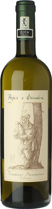 17,95 € Бесплатная доставка | Белое вино Pojer e Sandri Traminer Aromatico I.G.T. Vigneti delle Dolomiti