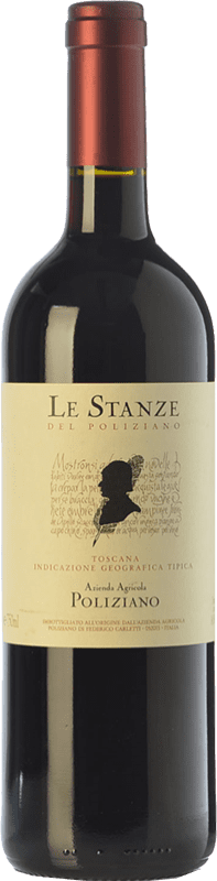 69,95 € Бесплатная доставка | Красное вино Poliziano Le Stanze I.G.T. Toscana