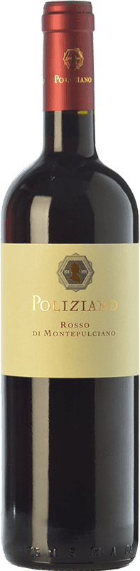 16,95 € Free Shipping | Red wine Poliziano D.O.C. Rosso di Montepulciano Tuscany Italy Merlot, Sangiovese Bottle 75 cl