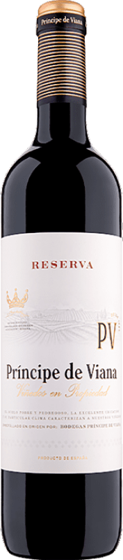 9,95 € | Vino tinto Príncipe de Viana Reserva D.O. Navarra Navarra España Tempranillo 75 cl