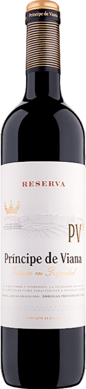 15,95 € Envío gratis | Vino Tinto Príncipe de Viana Reserva D.O. Navarra