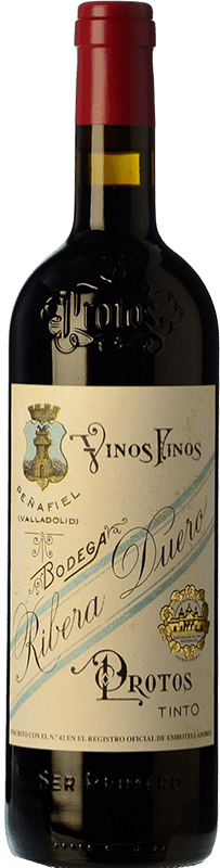 Envio grátis | Vinho Tinto Protos 27 Crianza D.O. Ribera del Duero Castela e Leão Espanha Tempranillo 75 cl
