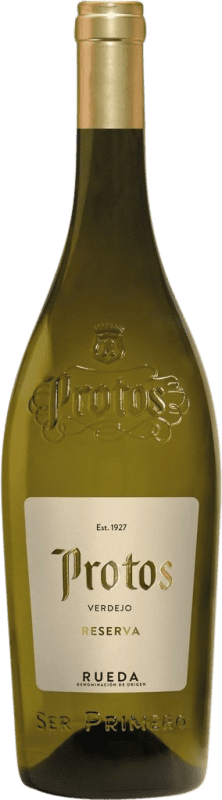 23,95 € | Vino bianco Protos Fermentado en Barrica Riserva D.O. Rueda Castilla y León Spagna Verdejo 75 cl