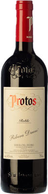 免费送货 | 红酒 Protos 橡木 D.O. Ribera del Duero 卡斯蒂利亚莱昂 西班牙 Tempranillo 75 cl