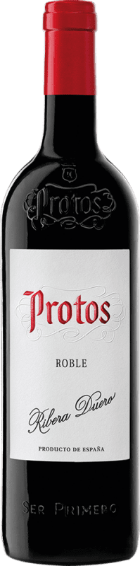 14,95 € Free Shipping | Red wine Protos Oak D.O. Ribera del Duero