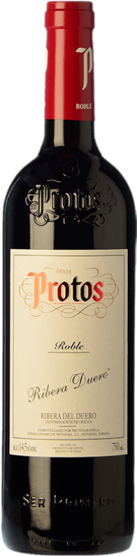 13,95 € Spedizione Gratuita | Vino Rosso Protos Rovere D.O. Ribera del Duero