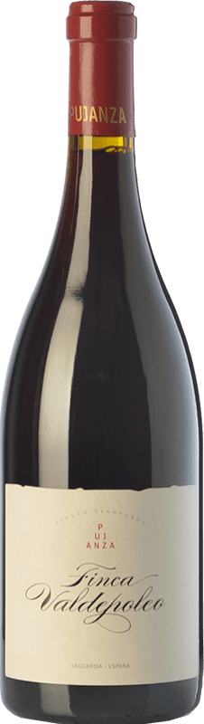 19,95 € Free Shipping | Red wine Pujanza Finca Valdepoleo Crianza D.O.Ca. Rioja The Rioja Spain Tempranillo Bottle 75 cl