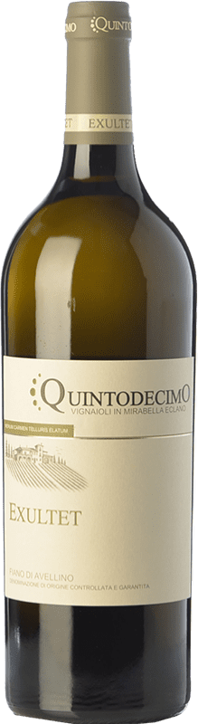 43,95 € | Белое вино Quintodecimo Exultet D.O.C.G. Fiano d'Avellino Кампанья Италия Fiano 75 cl
