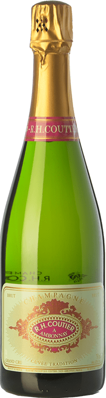 52,95 € | Weißer Sekt Coutier Tradition Brut A.O.C. Champagne Champagner Frankreich Spätburgunder, Chardonnay 75 cl