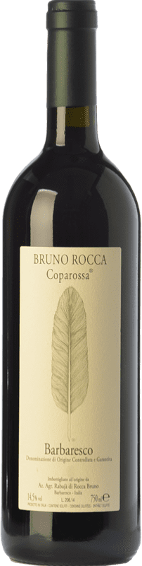 59,95 € | Red wine Bruno Rocca Coparossa D.O.C.G. Barbaresco Piemonte Italy Nebbiolo Bottle 75 cl