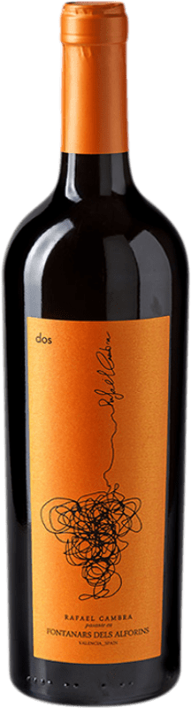 18,95 € Kostenloser Versand | Rotwein Rafael Cambra Dos Alterung D.O. Valencia