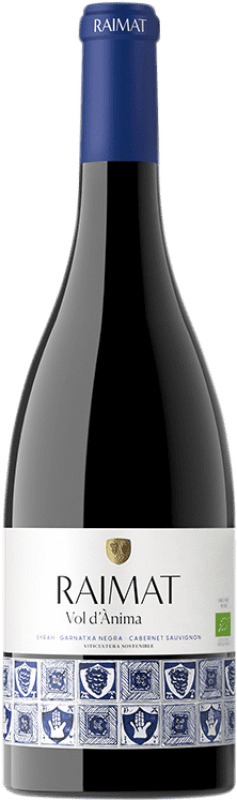 Free Shipping | Red wine Raimat Vol d'Ànima Negre Joven 2014 D.O. Costers del Segre Catalonia Spain Tempranillo, Syrah, Cabernet Sauvignon Bottle 75 cl