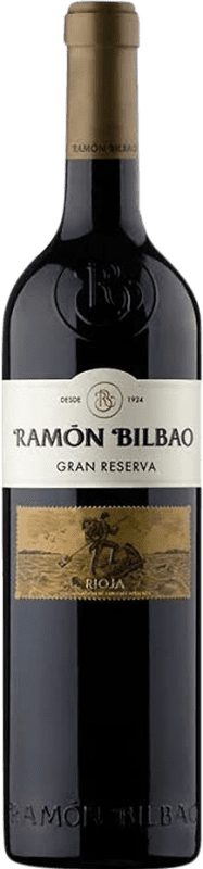 35,95 € Бесплатная доставка | Красное вино Ramón Bilbao Гранд Резерв D.O.Ca. Rioja