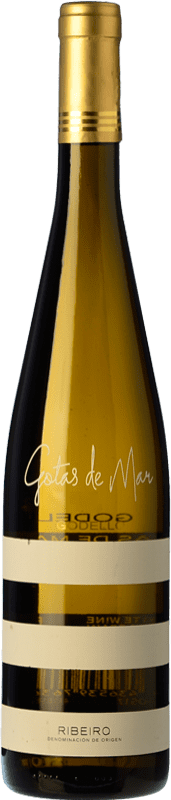 免费送货 | 白酒 Hammeken Gotas de Mar D.O. Ribeiro 加利西亚 西班牙 Godello 75 cl