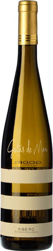 Free Shipping | White wine Hammeken Gotas de Mar D.O. Ribeiro Galicia Spain Godello 75 cl