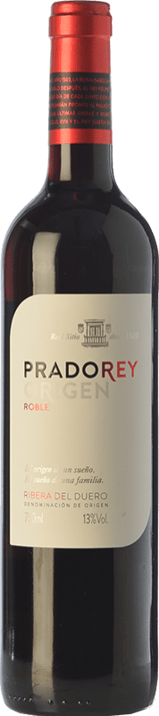 7,95 € | Red wine Ventosilla PradoRey Roble D.O. Ribera del Duero Castilla y León Spain Tempranillo, Merlot, Cabernet Sauvignon Bottle 75 cl