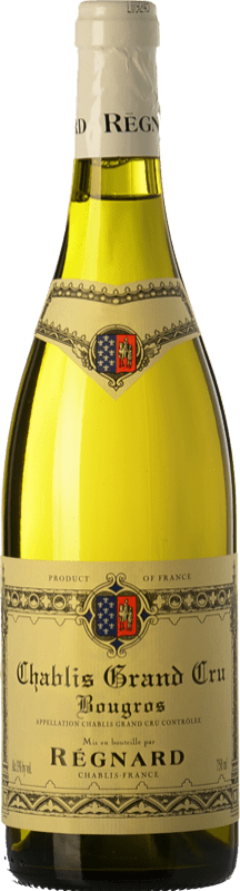 67,95 € | Vinho branco Régnard Bougros A.O.C. Chablis Grand Cru Borgonha França Chardonnay 75 cl