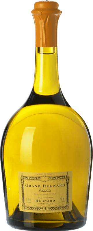 127,95 € 免费送货 | 白酒 Régnard Grand Régnard A.O.C. Chablis 瓶子 Magnum 1,5 L