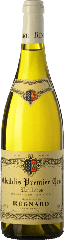 91,95 € Бесплатная доставка | Белое вино Régnard Vaillons A.O.C. Chablis Premier Cru