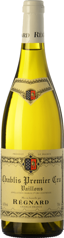 68,95 € | Vinho branco Régnard Vaillons A.O.C. Chablis Premier Cru Borgonha França Chardonnay 75 cl