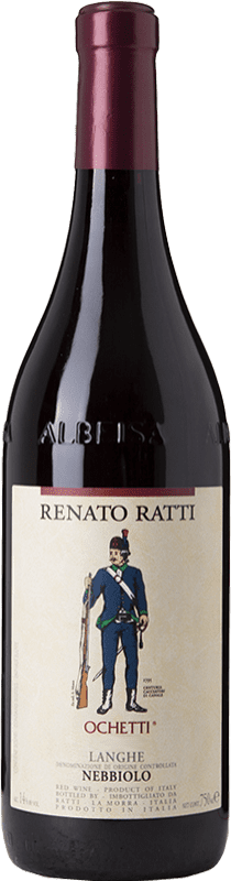 19,95 € Бесплатная доставка | Красное вино Renato Ratti Ochetti D.O.C. Nebbiolo d'Alba