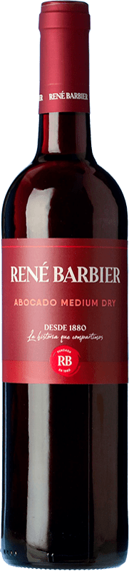 5,95 € Free Shipping | Red wine René Barbier Abocado Semiseco Joven D.O. Penedès Catalonia Spain Tempranillo, Grenache, Monastrell Bottle 75 cl