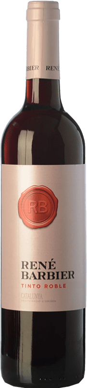 5,95 € | Red wine René Barbier Roble D.O. Penedès Catalonia Spain Tempranillo, Grenache, Torrontés Bottle 75 cl