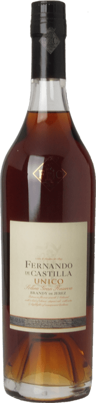 Бесплатная доставка | Бренди Fernando de Castilla Único D.O. Jerez-Xérès-Sherry Андалусия Испания 70 cl