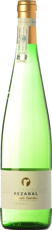 8,95 € Envio grátis | Vinho Branco Rezabal Txakolí D.O. Getariako Txakolina
